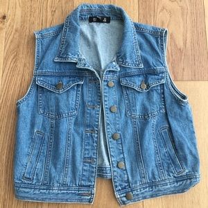 Denim vest